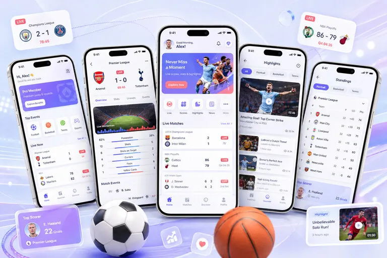 乐竞体育体育 App 移动端配图
